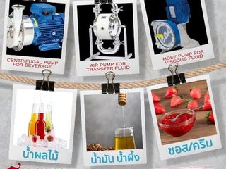 ปั๊มฟูดเกรดสูบส่งอาหาร สูบส่งเครื่องดื่ม Sanitary Pump ปั๊มด