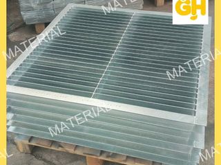 ตะแกรงเหล็กสั่งผลิตชุปกัลวาไนซ์ คาดเกลียว วัสดุของทางเราเเข็