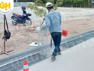 ตะแกรงเหล็กสั่งผลิตชุปกัลวาไนซ์ คาดเกลียว วัสดุของทางเราเเข็