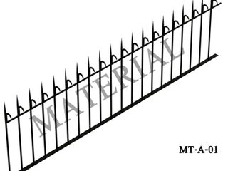 รั้วเหล็กแหลม รั้วเหล็กแหลมสำเร็จรูป