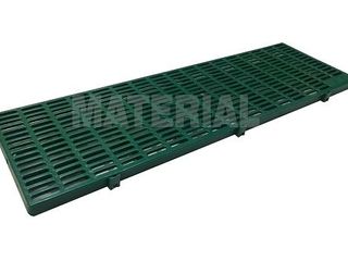 ตะแกรงพลาสติกรางระบายน้ำ สีเขียว