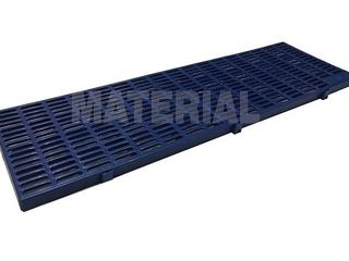 ตะแกรงพลาสติกรางระบายน้ำ สีน้ำเงิน