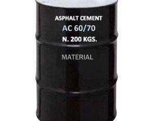 ยางมะตอย AC 60/70 บรรจุภัณฑ์ 1 ถังใหญ่ ขนาด 200 ลิตร