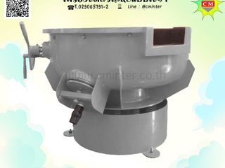 เครื่องขัดผิวโลหะแบบเขย่า (มีสะพานแยกชิ้นงาน) หินขัด