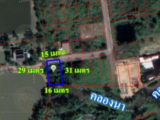 ขายที่ดินติดคลอง ถมแล้ว 117 ตรว. ต.คลองนา อ.เมือง