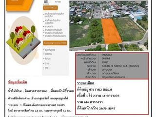 ขายที่ดินทำเลดี ใกล้แหล่งธุรกิจและการเดินทางสะดวก ติดทางด่วน