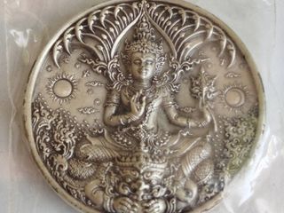 เหรียญจตุคาม อาจารย์เฉลิมชัย เนื้อเงิน