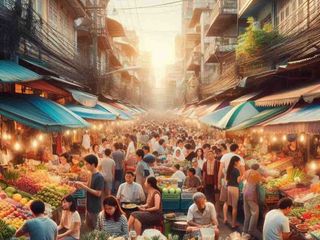 เสนอเช่าพื้นที่ หน้าตลาดเช้ากิตติ สาทร (ซอยเซนต์หลุยส์ 3)