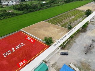 ขายที่ดิน บางบัวทอง จ.นนทบุรี เนื้อที่ 263 ตรว. พร้อมถมดิน