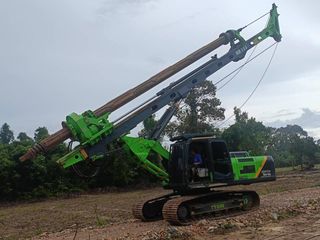 รับตอกเสาเข็มสำหรับงานติดตั้งเสาเข็มระบบไฮดรอลิค