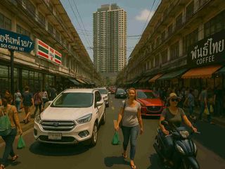 ให้เช่าพื้นที่ทำเลเด่นระดับเมือง ริมถนนจันทน์ 18/7 (เซนหลุยส