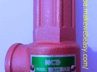 A3W-12-3.5 NCD safety valve ทองเหลือง size 1.14หรือ1นิ้ว2หุน