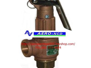 A3WL-15-3.5 NCD safety alve ทองเหลือง size 1.5นิ้ว มีด้าม