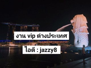งานวีไอพีต่างประเทศ รายได้สูง ไอดีไลน์ jazzy8