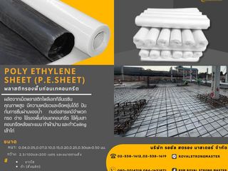 พลาสติกรองพื้นก่อนเทคอนกรีต