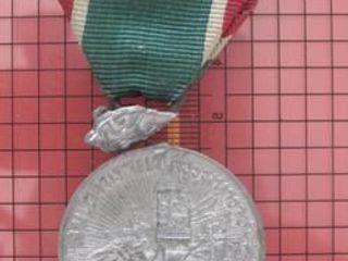 615 เหรียญชัยสมรภูมิสงครามอินโดจีน แพรแถบ เนื้อดีบุก กว้าง 3