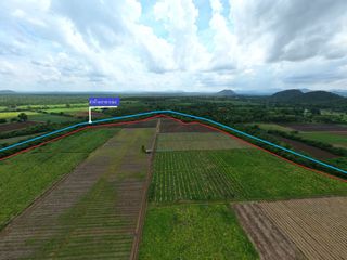 ขายที่ดิน 42 ไร่ วังดง เมืองกาญจนบุรี ติดน้ำ วิวเขา ล้อมรอบด