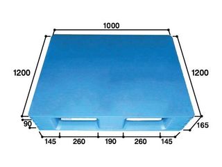 AS/RS Series พาเลทพลาสติกใช้งานกับระบบอัตโนมัติ LN4-1210F