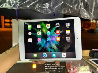 IPad mini 16GB wifi เครื่องแท้ เดิมๆ สภาพสวย แบตดี ไม่ติดไอค