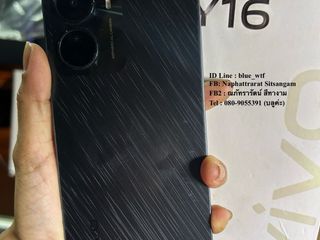 Vivo Y16 เครื่องเดิมๆยกกล่อง ติดรายเดือน สภาพสวยไร้รอย