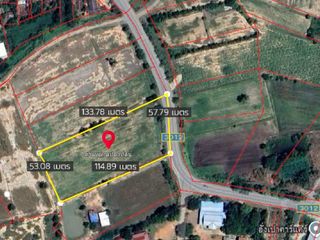 ที่ดินเปล่าอำเภอด่านขุนทด นครราชสีมา 4 ไร่ทำเลดี อยู่ติดถนน