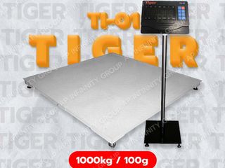 เครื่องชั่งแบบวางพื้น1000kg แท่นชั่ง150x150cm รุ่น TI 01