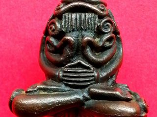 พระปิดตามหาอุตญาณวิภาต รุ่นแรก ครูบาคำตั๋น วัดดอนจีน ปี2518