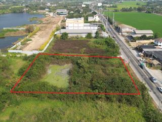 ที่ดินนนทบุรี ไทรน้อย 2 ไร่ ติดถนนใหญ่ สอบถามโทร 099-545-955