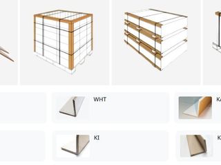 กระดาษฉากเข้ามุม Corner Board