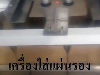 จำหน่ายเครื่องบรรจุแผ่นรอง Partition ลงกล่อง แบบอัตโนมัติ