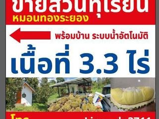 ขายสวานทุเรียน พร้อบบ้านพักอาศัย จังหวัด ระยอง