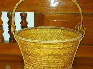 48ตะกร้าหวาย, ตะกร้าหวายสาน, ตะกร้าหวายทรงเเปดเหลี่ยม