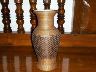 134เเจกันไม้ไผ่สานหุ้มเซรามิก, แจกันไม้ไผ่สานแบบโบราณ