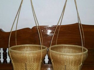 175 กระบุงสานแบบโบราณ, กระบุงไม้ไผ่สาน