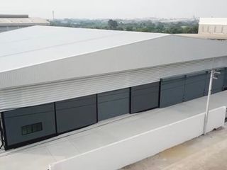 ให้เช่าโกดังสร้างใหม่ อยู่แถวนาดี เลียบคลองสี่วา สมุทรสาคร ม