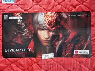 MousePad Devil May Cry เกมส์ดังจากAppgallery ขนาด58CMx29.5CM