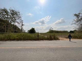 ขายที่ดินเปล่าติดถนน3376 นิคมพัฒนา ระยอง 24-1-28.7 ไร่