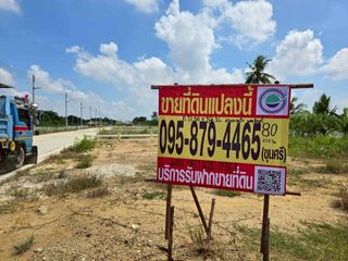 Vายที่ดินลานตากฟ้า 80 ตารางวาติดถนนคอนกรีต ถมแล้ว