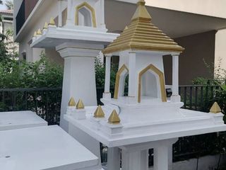 โรงงานผลิตศาลมาเอง ร้านตรีเทพศิลป์ รับผลิต-จำหน่าย ศาลพระ